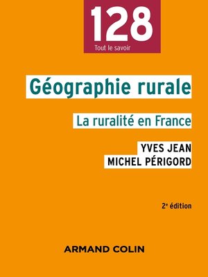 cover image of Géographie rurale--2e éd.